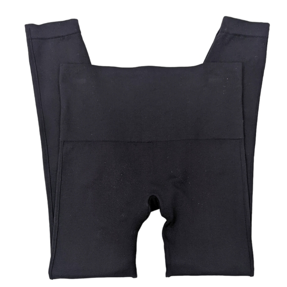 Spanx Seamless Leggings Black Stretch Womens Large Black - Picture 9 of 10